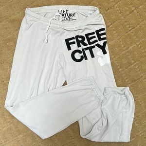 Free city sweatpants light weight